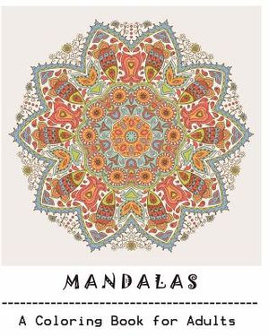 Mandala: Adult Coloring Book: Mandala: Coloring For Relax image number 0