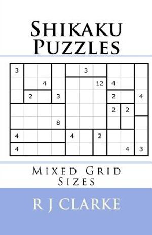 Shikaku Puzzles: Mixed Grid Sizes image number 0