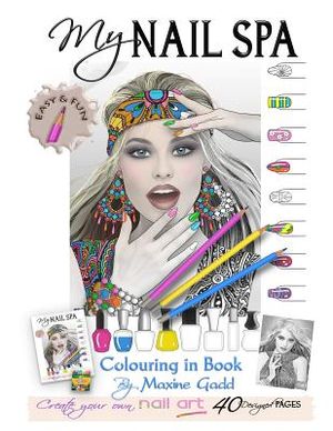 My Nail Spa color-in book: Learn too be a nail artist image number 0