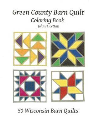 Green County Barn Quilt Coloring Book image number 0