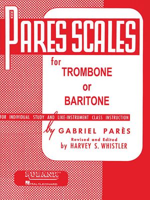 Pares Scales; Trombone or Baritone B.C. image number 0
