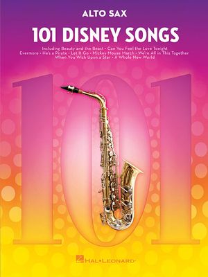101 Disney Songs: For Alto Sax image number 0
