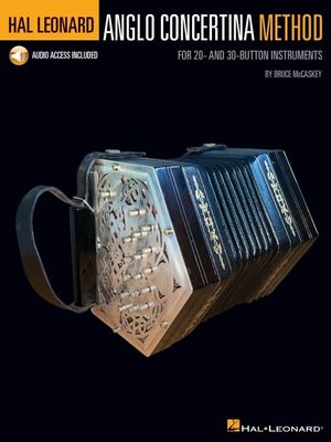 Hal Leonard Anglo Concertina Method - For 20- And 30-Button Instruments by Bruce McCaskey - Book with Online Audio image number 0