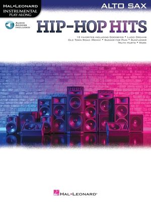 Hip-Hop Hits for Alto Sax Play-Along with Online Audio: For Alto Sax image number 0