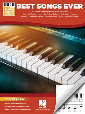 Best Songs Ever Super Easy Piano Songbook image number 0
