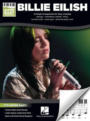 Billie Eilish - Super Easy Songbook image number 0