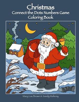 Christmas Connect the Dots Numbers Game Coloring Book image number 0