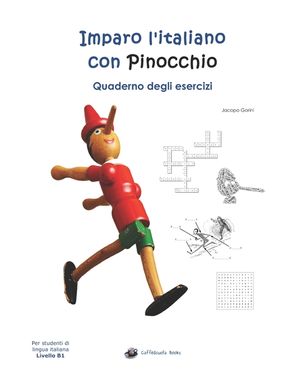Imparo l'italiano con Pinocchio: Quaderno degli Esercizi: Per studenti di lingua italiana image number 0