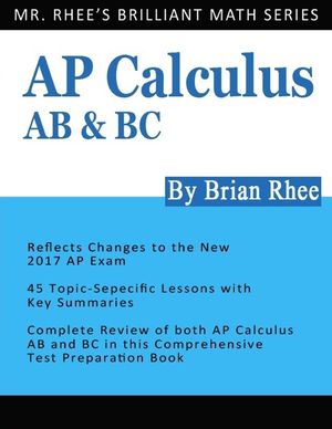 AP Calculus AB & BC: AP Calculus Exam Review Book image number 0