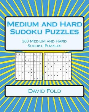 Medium and Hard Sudoku Puzzles: 200 Medium and Hard Sudoku Puzzles image number 0
