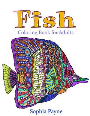 Fishes Coloring Book for Adults: Coloring Book for Adults image number 0