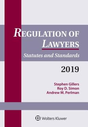 Regulation of Lawyers: Statutes and Standards, 2019 image number 0