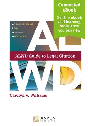 Alwd Guide to Legal Citation: [Connected Ebook] image number 0
