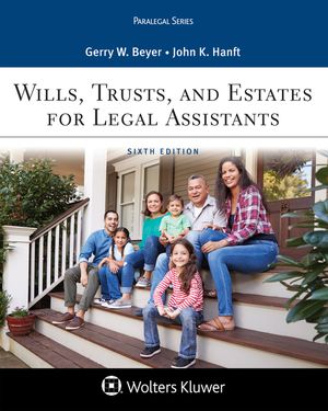 Wills, Trusts, and Estates for Legal Assistants image number 0
