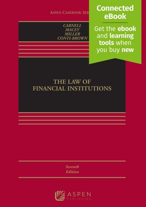The Law of Financial Institutions: [Connected Ebook] image number 0