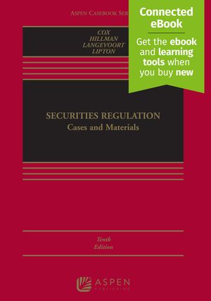 Securities Regulation: Cases and Materials [Connected Ebook] image number 0