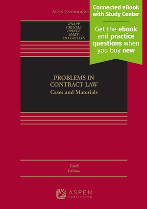 Problems in Contract Law: Cases and Materials [Connected eBook with Study Center] image number 0