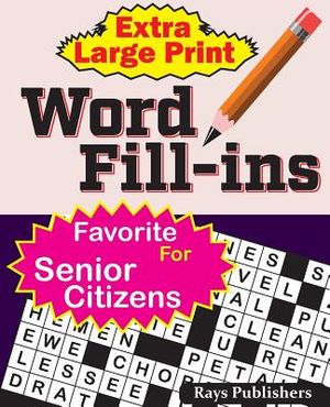 Extra Large Print WORD FILL-ins image number 0