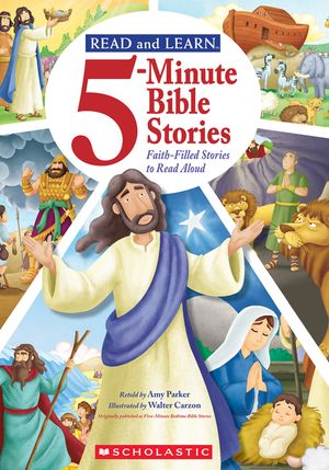 Read and Learn: 5-Minute Bible Stories for Kids image number 0