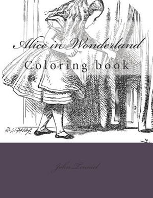 Alice in Wonderland: Coloring Book image number 0