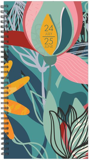 Honey Bee Academic July 2024 - June 2025 3.5 X 6.5 Softcover Weekly Spiral Planner image number 0