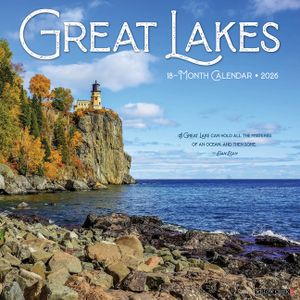 Great Lakes 2026 12 X 12 Wall Calendar image number 0