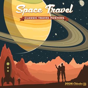 Space Travel (Adg) 2026 12 X 12 Wall Calendar image number 0