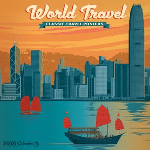 World Travel (Adg) 2026 12 X 12 Wall Calendar image number 0