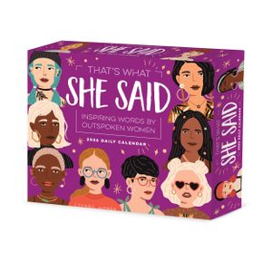 That's What She Said 2026 5.4 X 6.2 Box Calendar image number 0