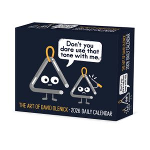 The Art of David Olenick 2026 5.4 X 6.2 Box Calendar image number 0