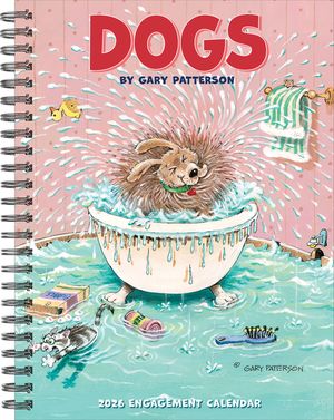 Dogs by Gary Patterson 2026 6.5 X 8.5 Engagement Calendar image number 0