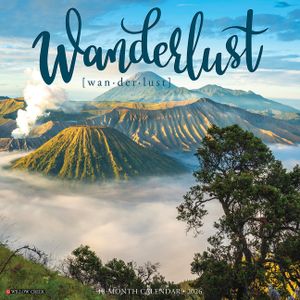 Wanderlust 2026 12 X 12 Wall Calendar image number 0