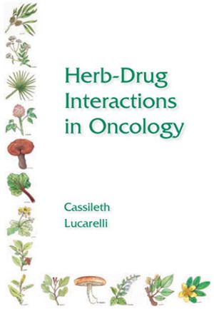 Herb-Drug Interactions in Oncology [With Cdrm] image number 0