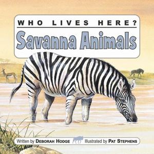 Who Lives Here? Savanna Animals image number 0
