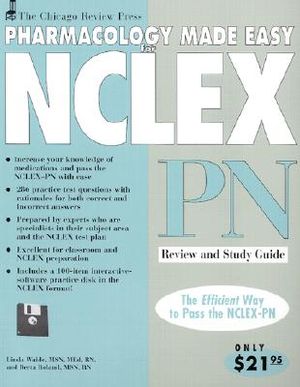 Pharmacology Made Easy for NCLEX-PN: Review and Study Guide [With Disk] image number 0