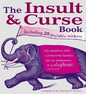 The Insult & Curse Book [With Stickers] image number 0