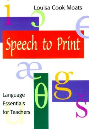 Speech to Print: Language Essentials for Teachers image number 0