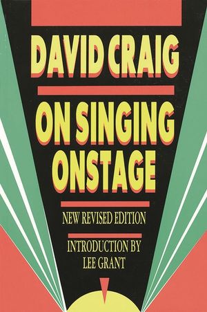 On Singing Onstage image number 0