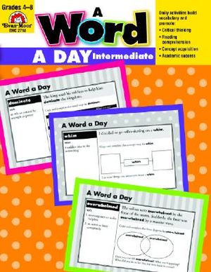 A Word a Day Intermediate: Grade 4-8 image number 0