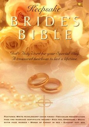 Keepsake Bride's Bible-KJV image number 0