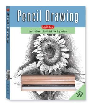 Pencil Drawing: Learn to Draw 12 Classic Subjects, Step by Step [With Sharpener, Triangle, Stumps, Pad, ViewfinderWith 6 Pencils, Charcoal, Sketching, image number 0