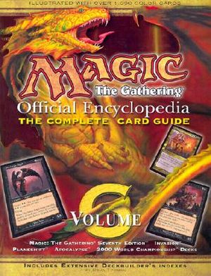 Magic: The Gathering -- Official Encyclopedia, Volume 6: The Complete Card Guide image number 0