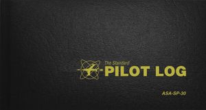 The Standard Pilot Log (Black): Asa-Sp-30 image number 0
