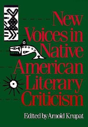 New Voices in Native American Literary Criticism image number 0