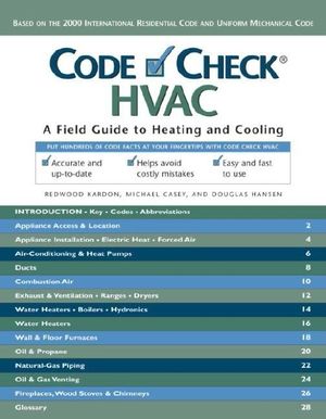 Code Check: HVAC: A Field Guide to Heating and Cooling image number 0