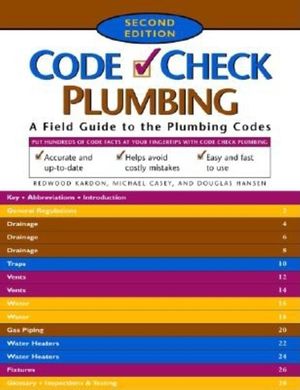 Plumbing: A Field Guide to the Plumbing Codes image number 0