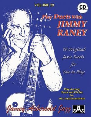 Jamey Aebersold Jazz -- Play Duets with Jimmy Raney, Vol 29: 10 Original Jazz Duets for You to Play, Book & CD image number 0
