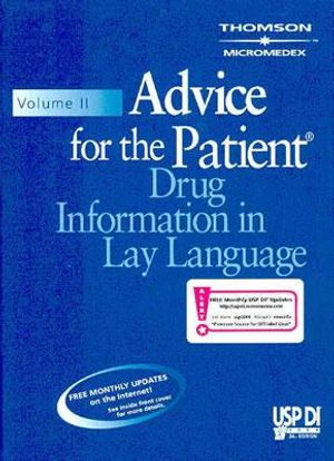 Advice for the Patient, Drug Information in Lay Language image number 0