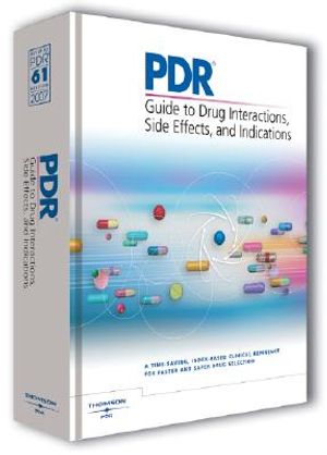 PDR Guide to Drug Interactions, Side Effects, and Indications image number 0
