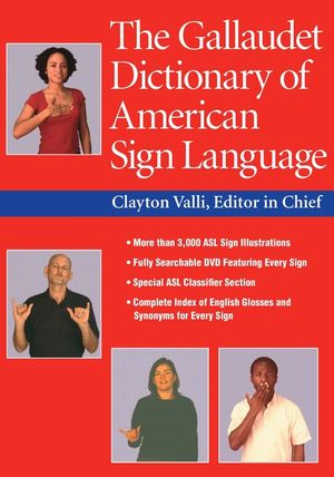 The Gallaudet Dictionary of American Sign Language [With DVD] image number 0